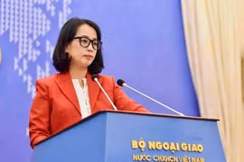 越南外交部发言人范秋姮。图自越通社