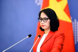 越南外交部发言人范秋姮 图自越通社