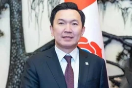 蒙古国国家大呼拉尔主席宾巴朝格特 图自News Arena