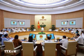 政府总理黎明兴主持2026年7月例行会议会议 图自越通社