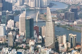 胡志明市目前是区域专业化金融中心。图自越通社