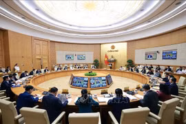 越南政府总理范明政主持召开10月例行政府会议 图自越通社