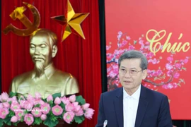 越共中央政治局委员、中央书记处书记、中央内政部部长、中央反腐败反浪费反消极指导委员会常务副主任、专题方案指导委员会常务副主任黎明智 图自越通社