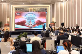 会议场景 图自越通社