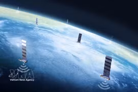星链低轨卫星互联网系统即将在越南运营 图自越通社