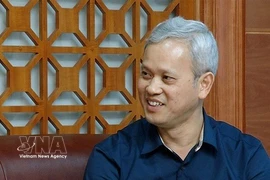 经济专家、原计划与投资部（现财政部统计局）统计总局局长阮碧林 图自越通社