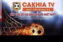 盗播国内外足球赛事的网站界面。图自VTV 