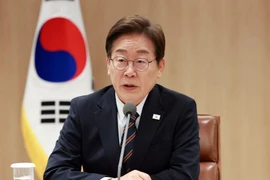 韩国总统李在明。图自越通社