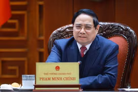 越南政府总理范明政主持召开政府常务会议和政府党委常务委员会会议 图自越通社