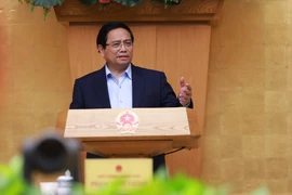 越南政府总理范明政主持召开2025年8月政府例行会议