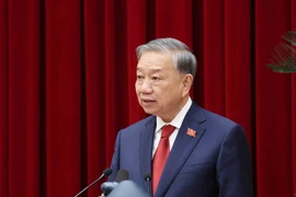 越共中央总书记苏林 图自越通社