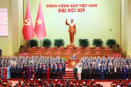 越共十四届中央委员会亮相 图自y t s