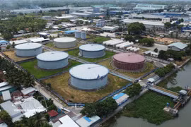 陈国瓒成品油储油库位于同塔省美义坊，隶属于同塔油气贸易股份公司（Petimex）。图自越通社
