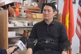 越南驻纽约贸易促进办公室主任阮孟雄 图自越通社