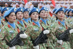 越南举行国庆80周年盛大阅兵：人民军各军种整齐亮相巴亭广场
