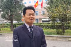 中国社会科学院国际法研究所副研究员王翰灵。图自越通社