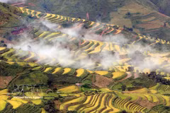 斜处的美景。图自越通社