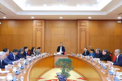会议现场。图自越通社