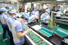 河内地区生产总值年均增长6.57%。图自hanoimoi.vn
