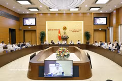 会议现场。图自越通社