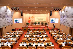 会议现场。图自越通社