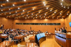会议现场。图自越通社