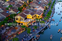 越南旅游魅力在CNN频道上得以展现。图自VOV