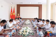 会谈现场。图自广宁报