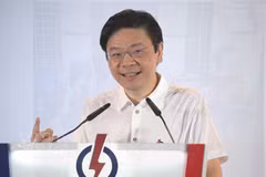新加坡总理黄循财。图自越通社