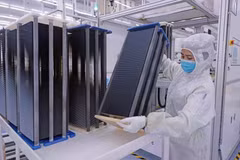 今年前三个月，中国对越南的注册投资资金已超过14.7亿美元，同比增长68.5%。图自越通社