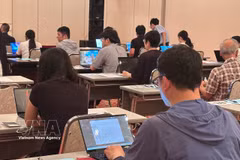 越南语能力考试首次在海外采用计算机考试形式