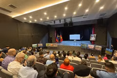 研讨会现场。图自越通社