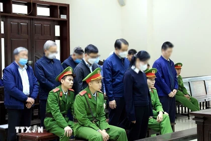  “福山案”二审开庭：公诉机关就部分被告人提出从轻量刑意见。图自越通社