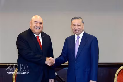 苏林总书记、国家主席在菲律宾会见部分组织和企业领导人