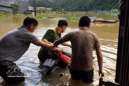 持续大雨给老街省造成初步损失