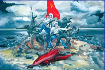 鬼鹿角礁《不朽圆圈》——越南人民心中的壮歌