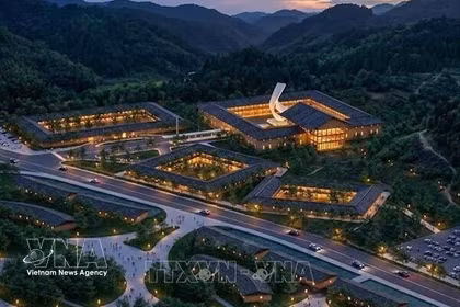 奠边省历史文化旅游综合体缆车项目正式启动