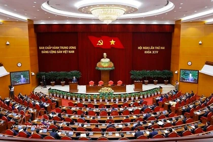 越共十四届二中全会闭幕 在重大问题上达成高度一致