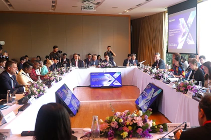会议全景。图自越通社