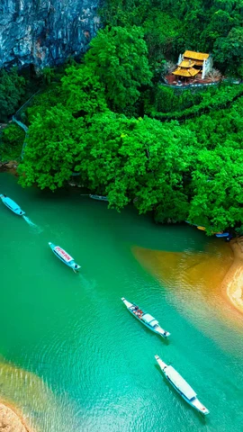 广平省风芽-格邦国家公园是游客青睐的旅游目的地。图片来源：越通社