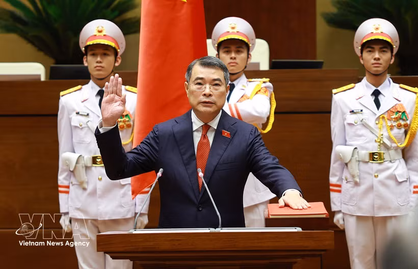 黎明兴同志当选越南新一任政府总理。图自越通社