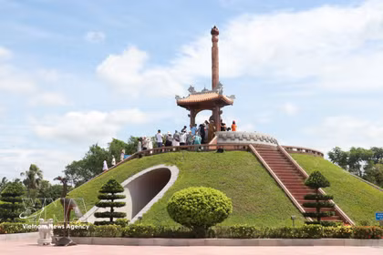 广治古城——七月份缅怀英烈之旅的红色地标