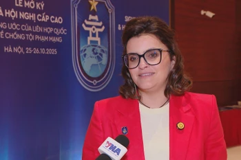 厄瓜多尔副总统玛丽亚·何塞·平托·冈萨雷斯·阿蒂加斯。图自越通社