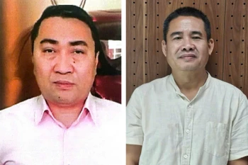 被告人黎忠科（右）与被告人杜文牙。图自 bocongan.gov.vn.jpg