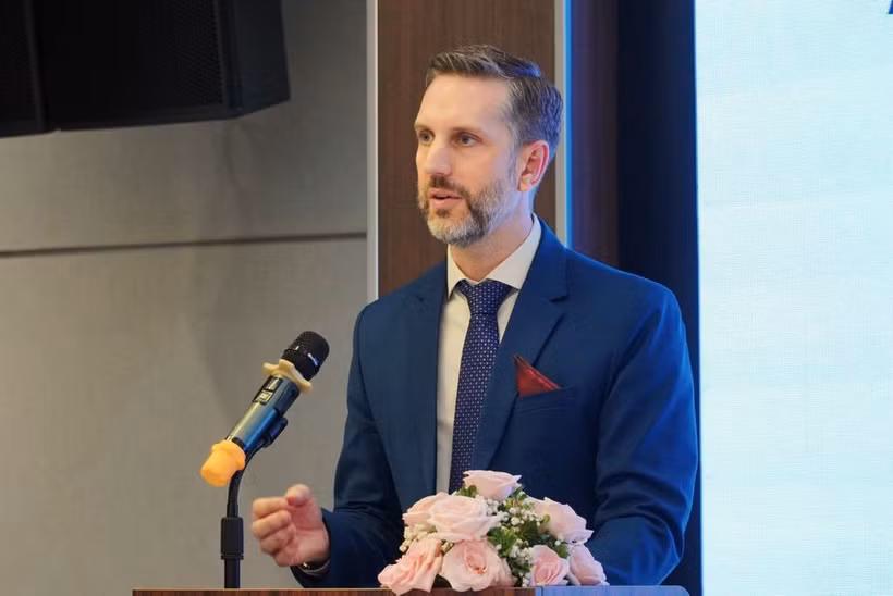 越通社谨向读者介绍联合国人口基金驻越南首席代表马特·杰克逊。图自UNFPA