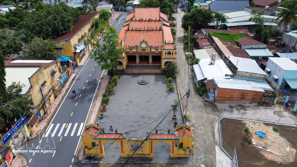 协宁亭建于十九世纪末，与西宁这片土地的开荒、建村和居民社区形成过程紧密相连。图自越通社