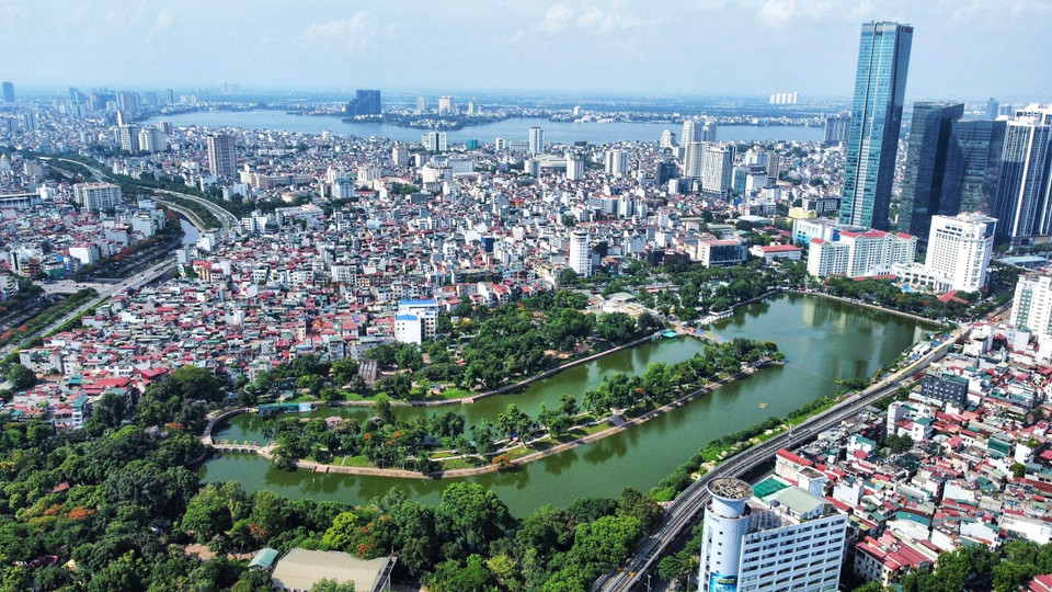 河内市巴亭郡玉庆坊的首丽动物园。图自越通社