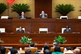 会议场景。图自越通社