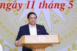 政府总理、全国危旧房清零行动中央指导委员会（以下简称为指导委员会）主任范明政主持召开指导委员会第四次会议。图自越通社