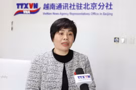 中国社会科学院马克思主义研究院潘金娥教授。图自越通社